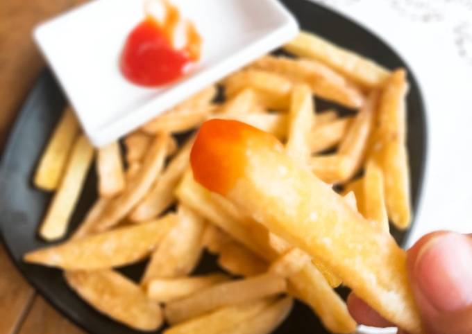 Yuk intip, Bagaimana cara bikin Kentang Goreng Krispi dijamin menggugah selera