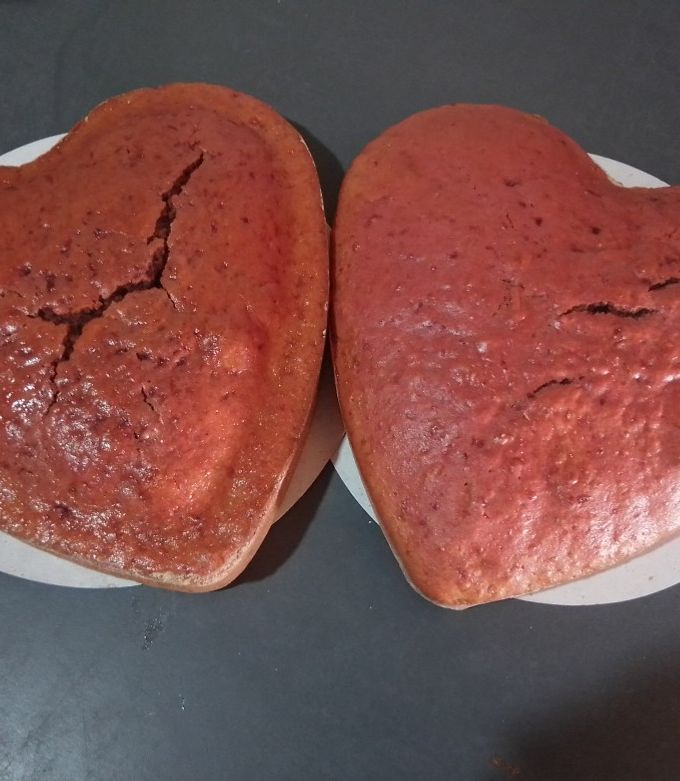 Una foto de Bizcochuelo de remolacha!! Súper súper delicioso 😱😋😋