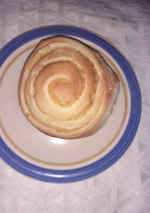 Una foto de Rollos dulces con crema pastelera