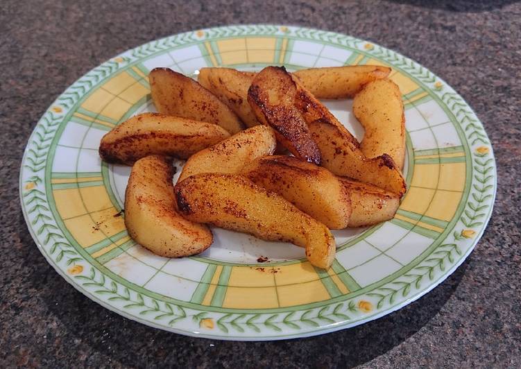 Steps to Prepare Ultimate Sautéed Apple and Cinnamon Wedges