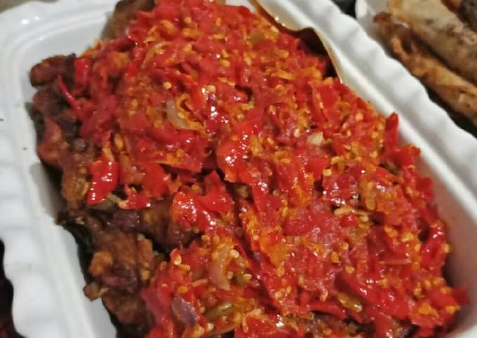 Ayam goreng balado