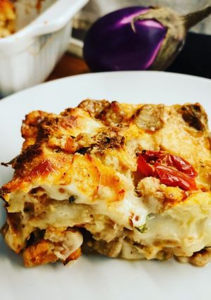Foto di Bread pudding salato Ricordo d'estate