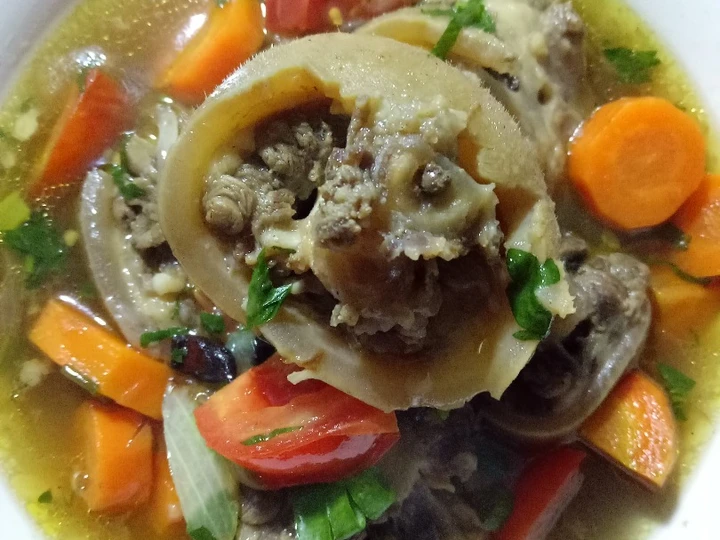Langkah Mudah untuk Menyiapkan Resep Sop buntut/kikil/daging sapi Anti Ribet, Mantap Sekali