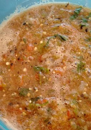 Una foto de Salsa molcajeteada. ॐ