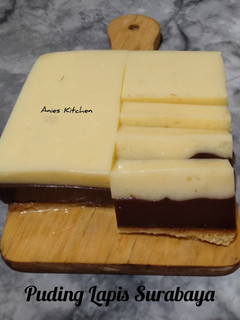 Foto resep Puding lapis surabaya