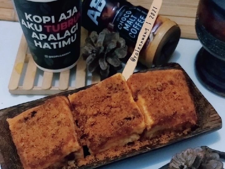 Cara Mudah Menyiapkan Resep Ropang Abon Sapi (Roti Panggang Abon Sapi) yang Lezat Anti Ribet, Uenak Banget