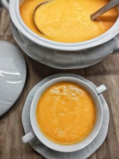 Una foto de Crema de calabaza 🎃