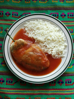 Una foto de Chiles Rellenos