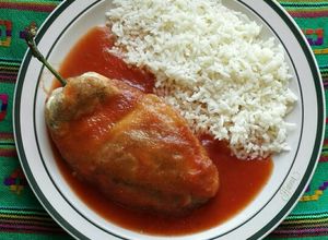 Una foto de Chiles Rellenos