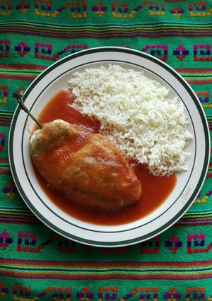 Una foto de Chiles Rellenos