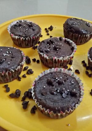 A picture of Chocolate muffins.