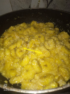 A picture of Banana Halwa.