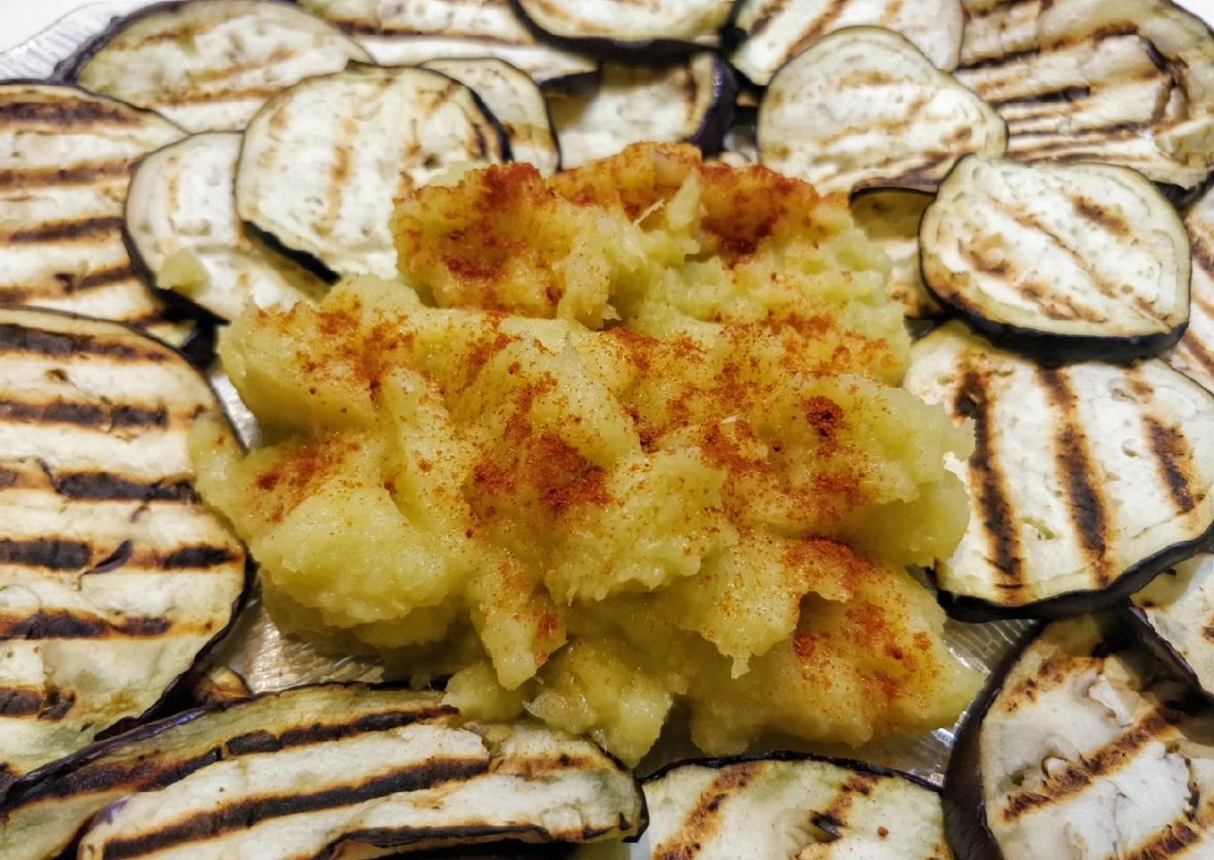 Falso Hummus con el tronco del Brócoli