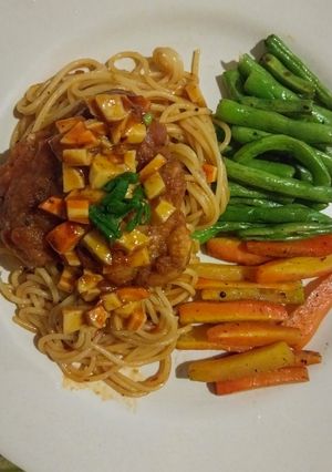 Foto resep Chicken and Pasta