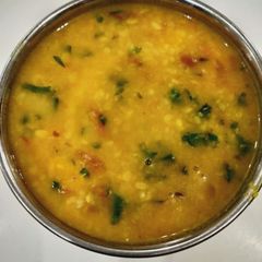 A picture of Yellow dal.
