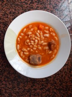 Una foto de Alubias estofadas