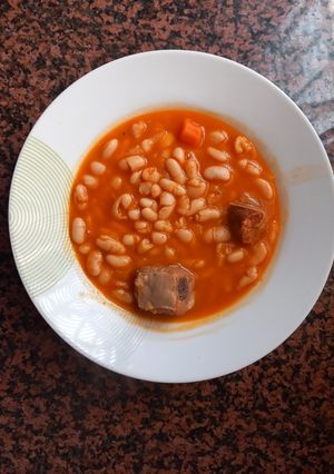 Una foto de Alubias estofadas