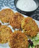 Falafel con salsa de yogur