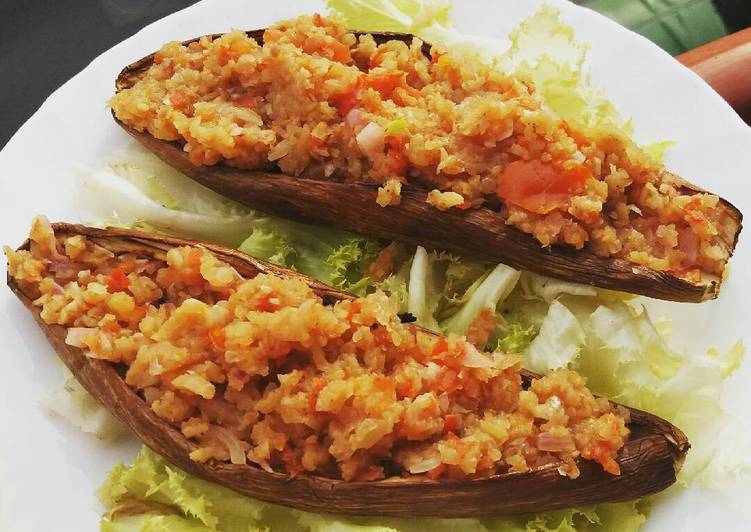 Berenjenas Rellenas Vegetarianas