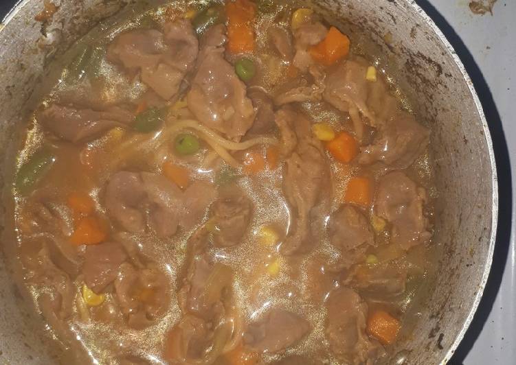 Easiest Way to Prepare Super Quick Homemade Chicken giblets stew