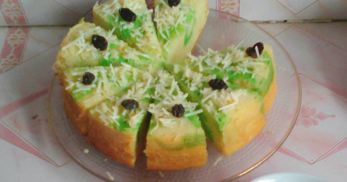 Resep Bolu Pandan Keju Oleh Puspita Cookpad 