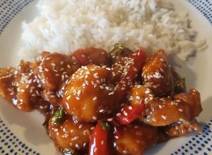 Una foto de Pollo del General Tso