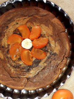 عکسی از دستور کیک خرمالو