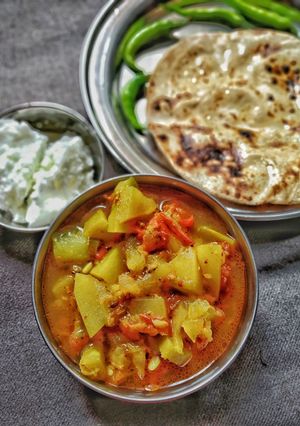 घीया सब्जी रेसिपी मुख्य फोटो
