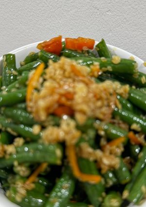 Foto resep Tumis Kacang Panjang Vegan