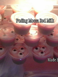 Foto resep Puding Mocca Red Milk