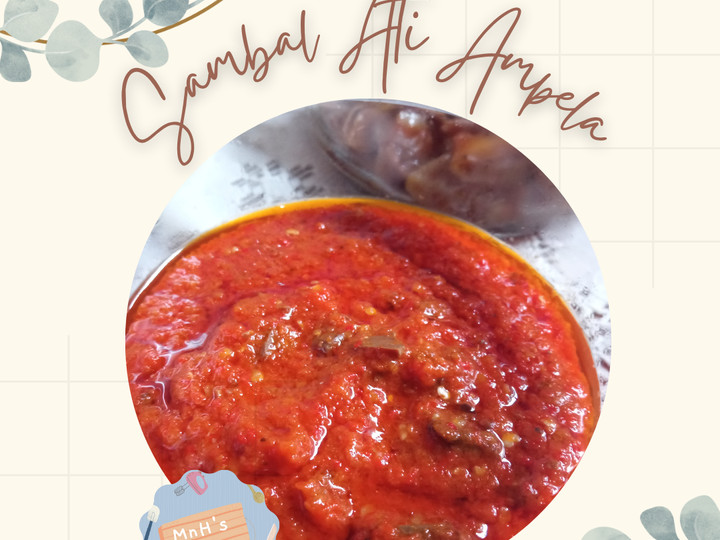 Resep Sambal Ati Ampela Rumahan