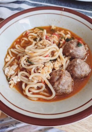 Foto resep Mie Tek Tek Kuah