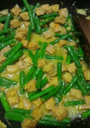 Foto resep Kacang Panjang Bumbu Kuning