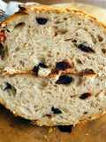 Pain aux graines et cramberries au levain