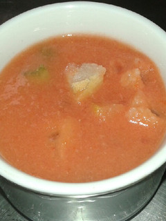 Una foto de Gazpacho de Sandía