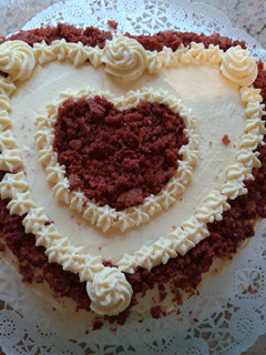 Vörös bársony torta / Red velvet/ recept fotója