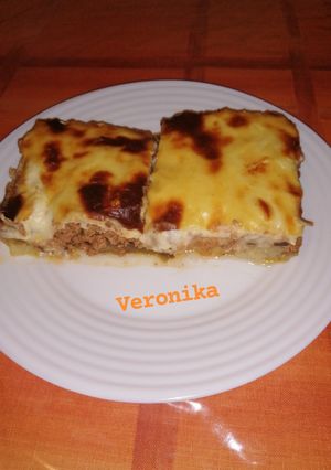 Φωτογραφία της συνταγής Μουσακάς ελαφρύς 🍆🥔