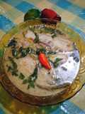 Sayur pedas bumbu kencur ikan layur