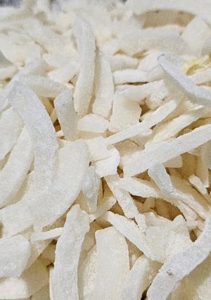 Hình của món Mứt dừa già.