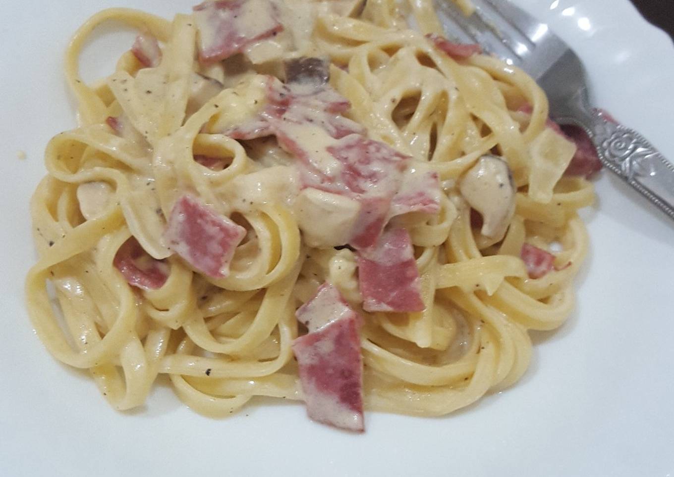 Fettucini Carbonara