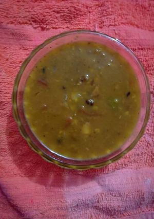 A picture of Moong daal.