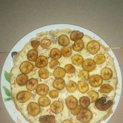A picture of Plantain fritata.