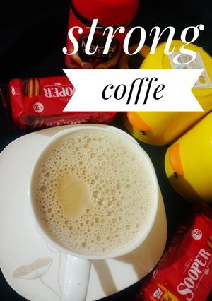 A picture of Strong coffee.