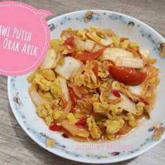 A picture of Sawi Putih Telur Orak Arik.