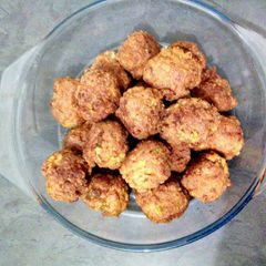 A picture of Meat balls.