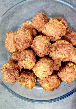 A picture of Meat balls.