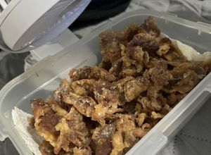 Foto resep Keripik daging beef slice (kerupuk daging) bb booster cemilan anak