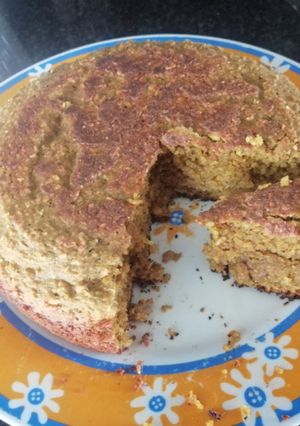 Una foto de Pan de avena y betabel en cacerola