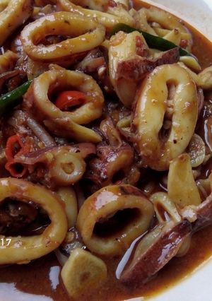 Foto resep Oseng Cumi Pedas Manis