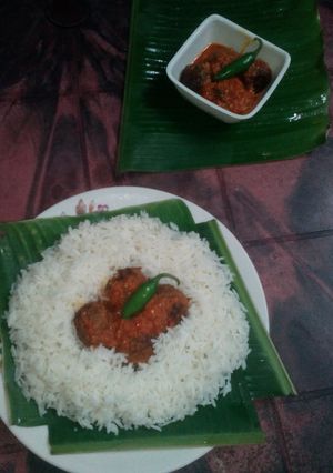A picture of Kathal kofta.